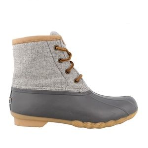 Women's Saltwater Wool Embossed Duck Boot w/ Thinsulate